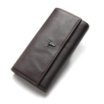 

Genuine Leather Women Long Purse Female Clutches Money Wallets Handbag Handy Passport Walet For Cell Phone Card Holder