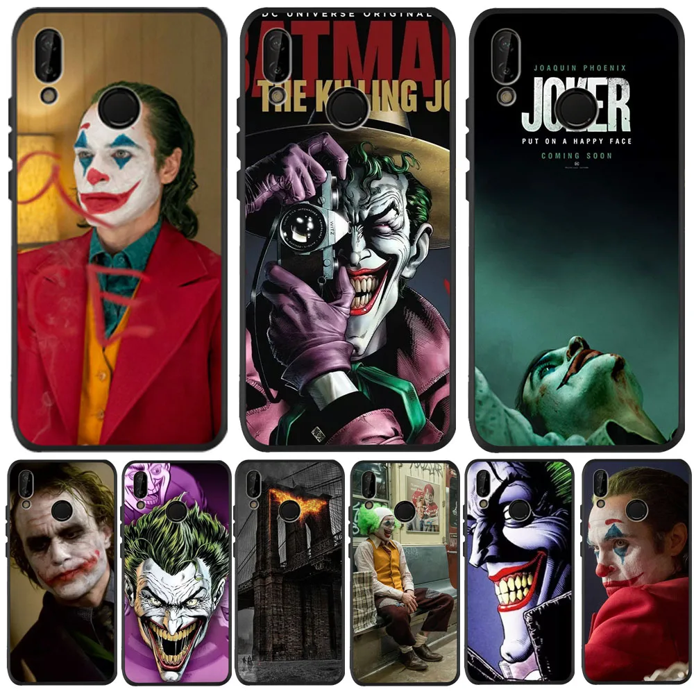 Luxury Joker DC For Huawei p20 Pro P20 Lite P30 P9 P8 P10 Honor 8X 9X 10 20i Cover Etui Funda Capa Shell Capinha Pattern Case | Мобильные