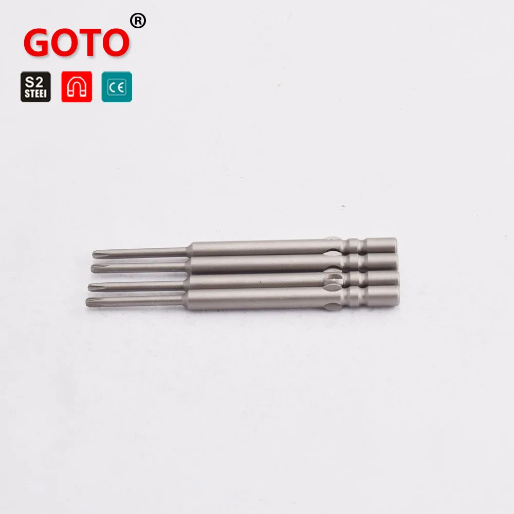 

GOTO precision screwdriver bits PH1 philips 4mm shank overall lenghth 60mm