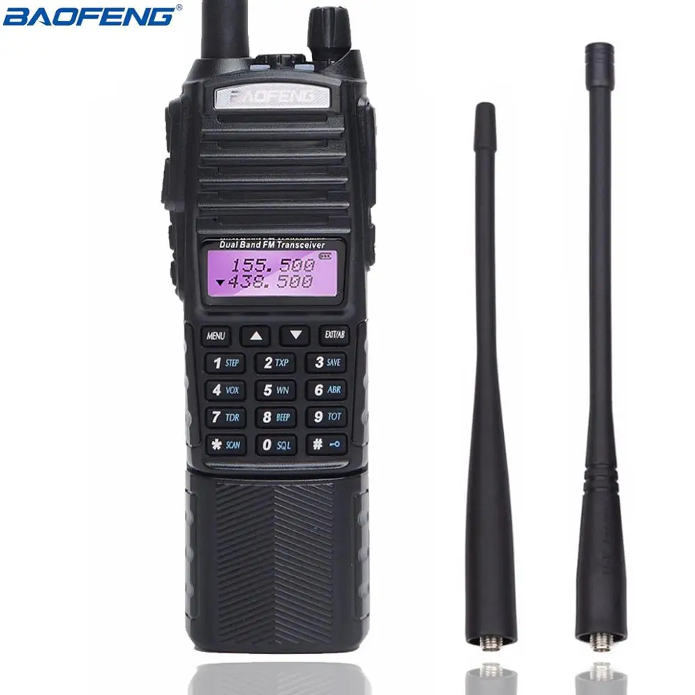 only a radio BaoFeng UV-82T трехдиапазонная батарея 3800 мАч 136-174/220-260/400-520 МГц WalkieTalkie портативная антенна 220 МГц Ham радио с двойной PTT - Цвет: only a radio