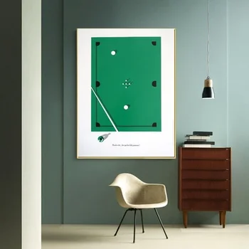 

Five pin Billiards Art Canvas Poster 1985 Tuborg Beer Advertisement Home Wall Decor Painting No Frame