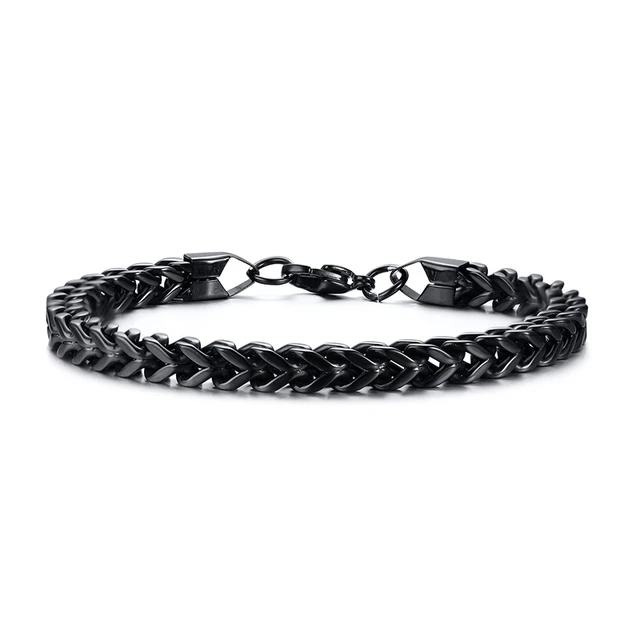 Vnox Retro Men's Bracelet Cool Metal 