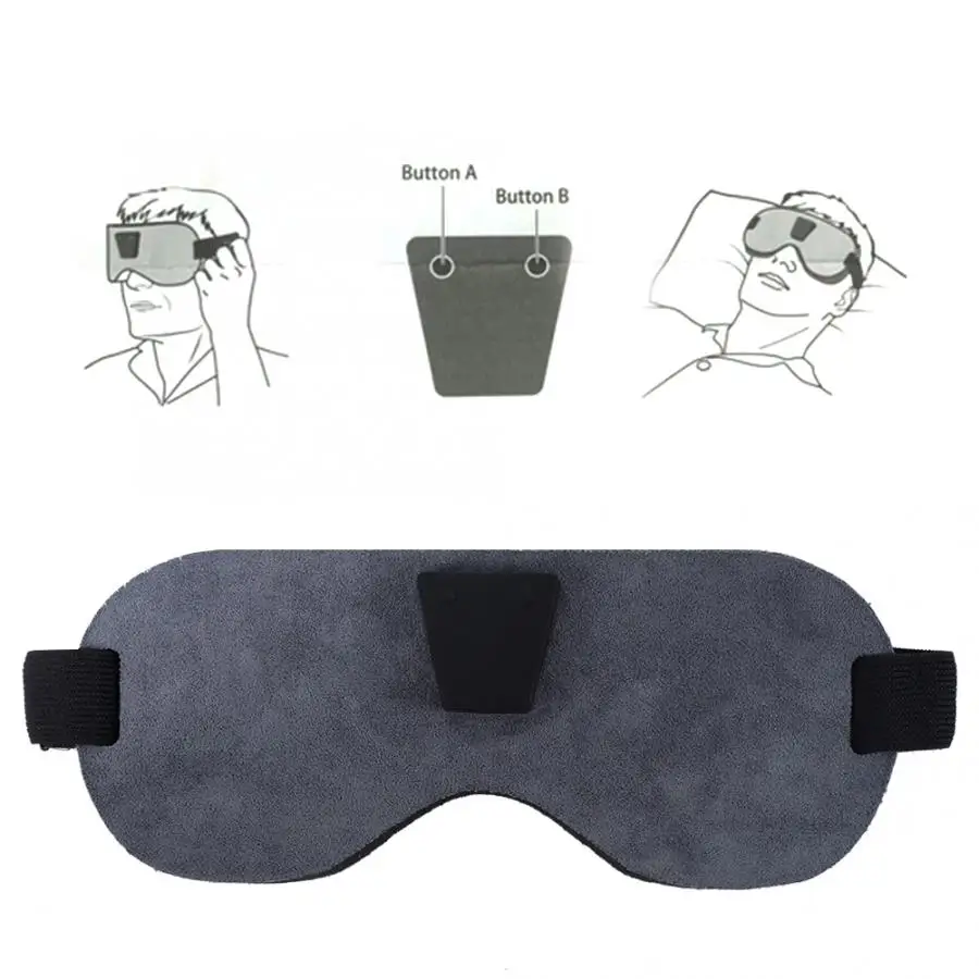 Пуффи для удаления глаз 3D Электрический тент покрытие отдых сна повязка на глаза Защитная повязка на глаза Путешествия Спящая терапия маска для глаз Уход за глазами