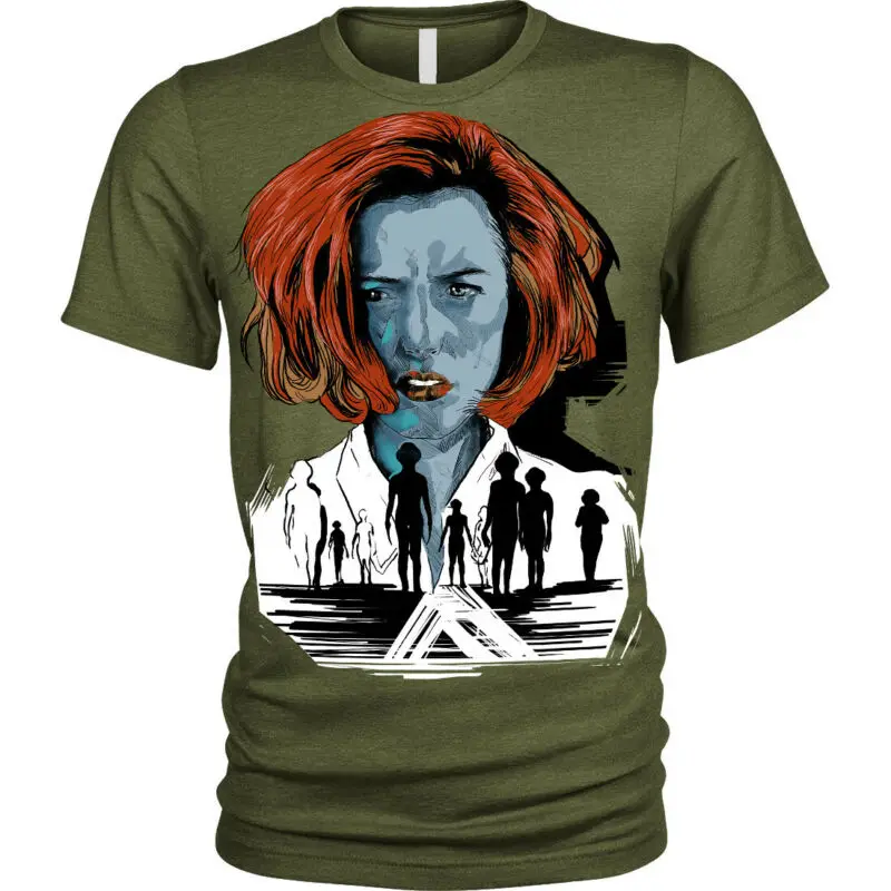 The truth will save you t-shirt x-files scully mens unisex |