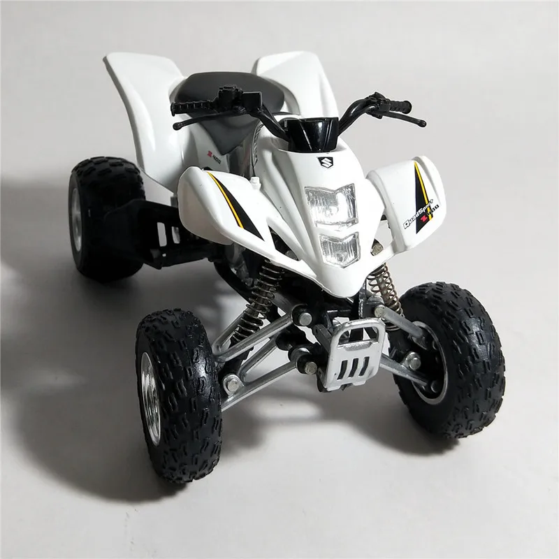 Модель пляжного мотоцикла 12 Ratio Suzuki 4-круглое украшение внедорожной игровой модели