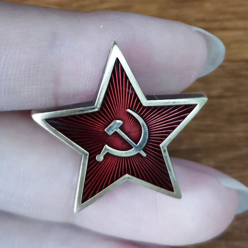 Советская Красная Звезда Металлическая Булавка | Украшения и аксессуары