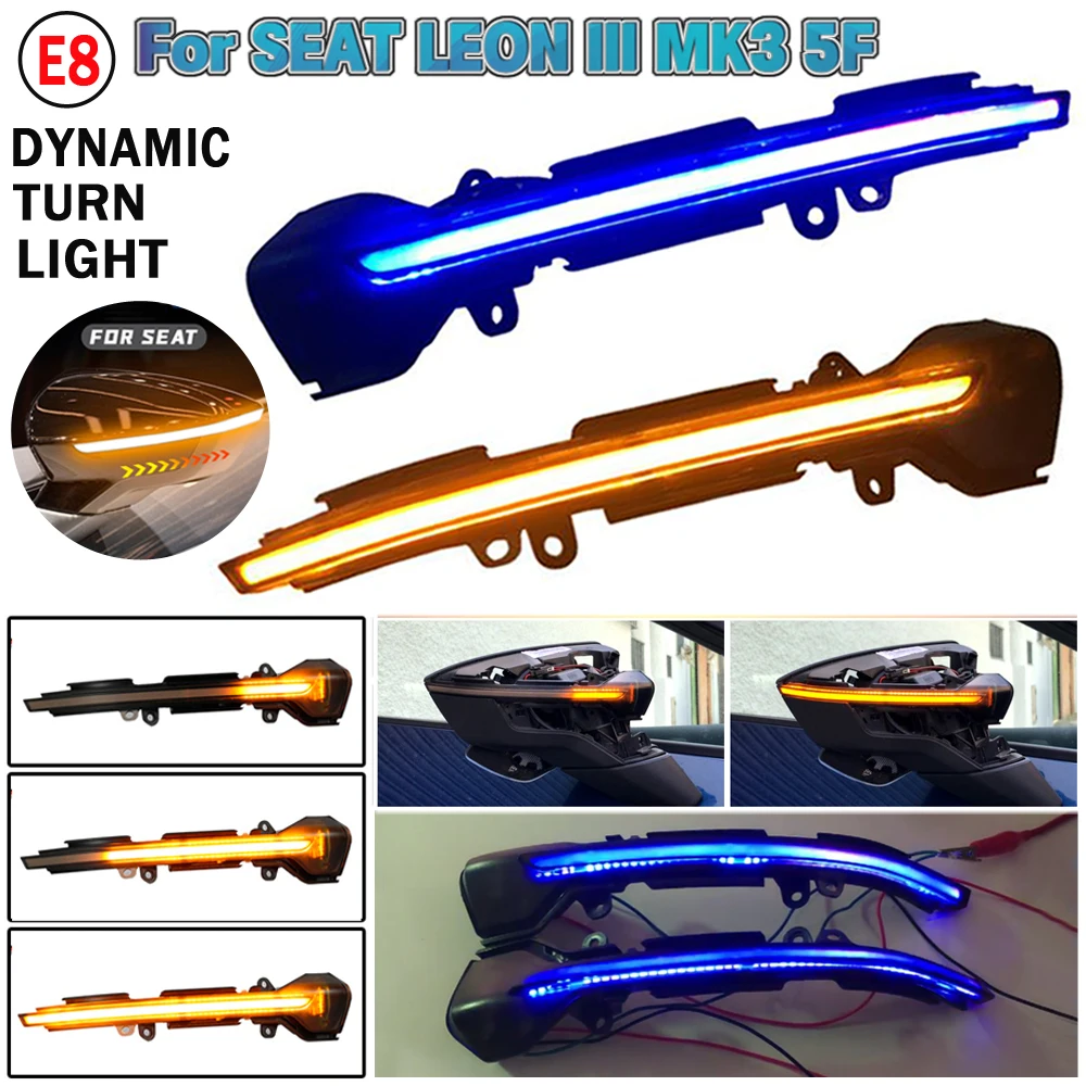 Indicatori Di Direzione Dinamici A LED Per SEAT Leon 5F, Ibiza KJ1, Arona KJ7
