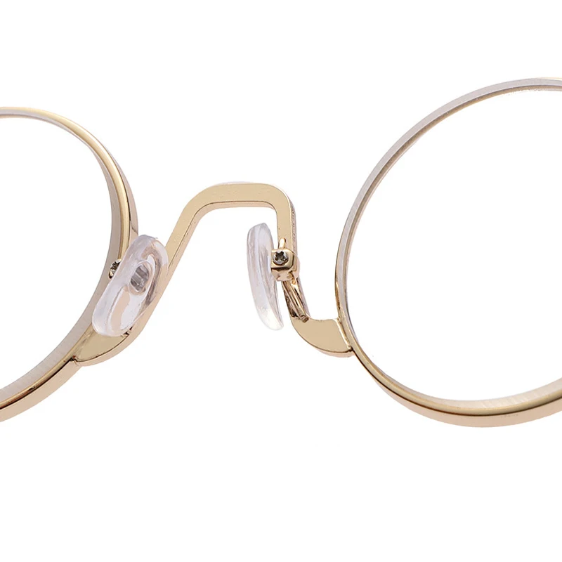 Japanese Classic Anti-blue Alloy Reading Glasses Women Round Anti-fatigue Presbyopic Glasses Blue Light Computer Grade Glasses 3