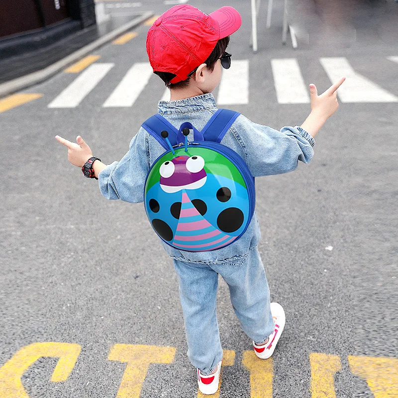 

Do Eva New Style Kindergarten Children Hard Case Deer Backpack Cartoon Cute Egg Shell Small Bookbag