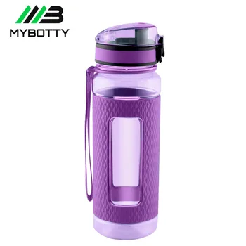 

MYBOTTY 750ML Sport Water Bottles Portable Gym Leak-proof Large Capacity Fitness Kettle Tritan Plastic Drink Bottle BPA Free