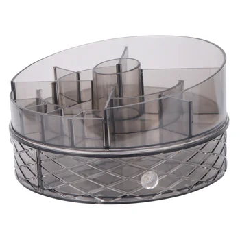 

1Pc Rotating Double Layer Makeup Storage Holder Domestic Cosmetics Box