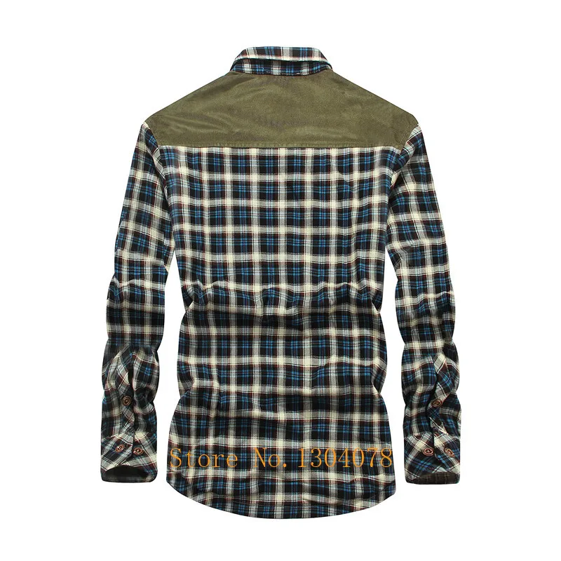 Зимняя флисовая Мужская рубашка с длинным рукавом высокого качества брендовая Вельветовая Толстая мужская клетчатая рубашка платье куртка