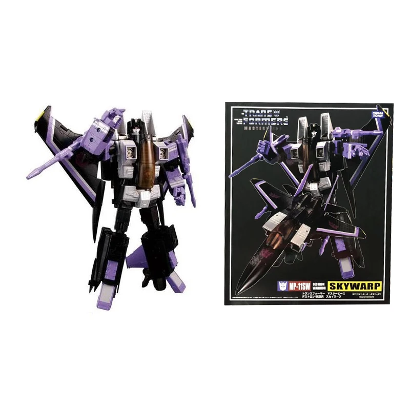 TAKARA TOMY Трансформеры MP11SW автомобиль металлическая часть 28 см Skywarp Autobots фигурка робот-трансформер Детские Подарочные игрушки