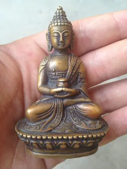 

zhmui880062621<<++Antique hands Tibetan buddha Old Bodhisattva Bronze Buddha Statue Decoration NX