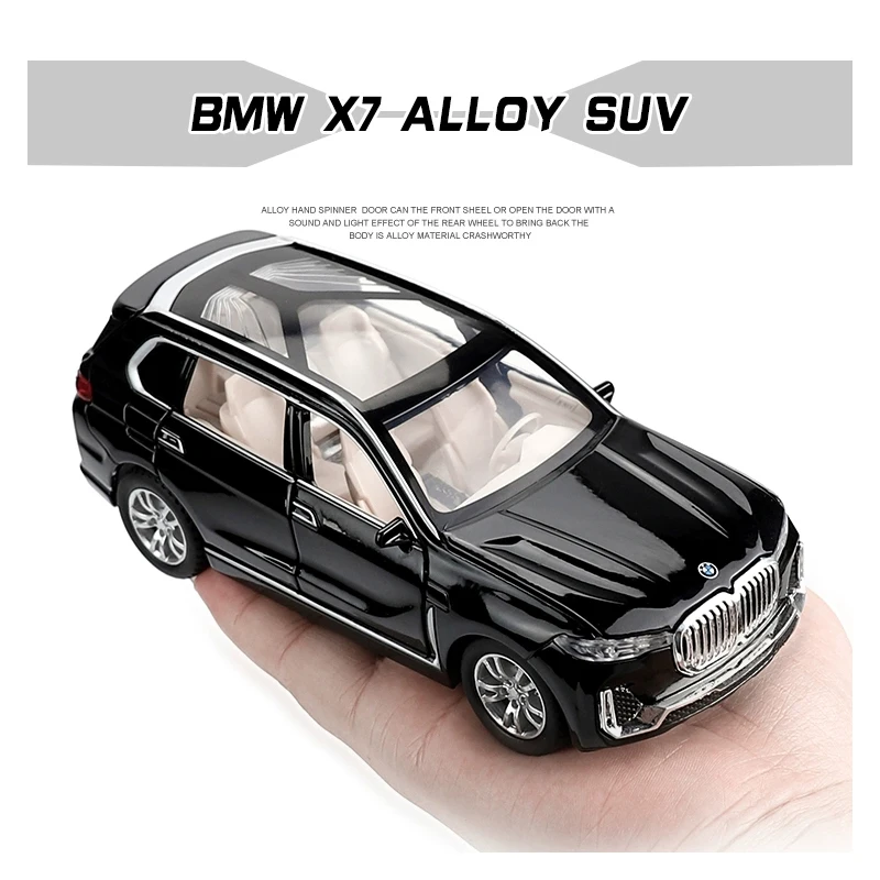 1:32 BMW X7 моделирование игрушечные машинки из сплава литья отступить модель