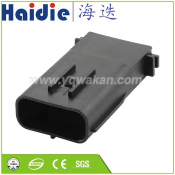 

Free shipping 5sets 4pin Auto Electri harness cable Plug connector HD052Y-0.6-11 male part for 6189-1046