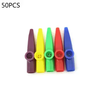

50pcs/set Kazoos of Assorted Colors for kids musical instruments
