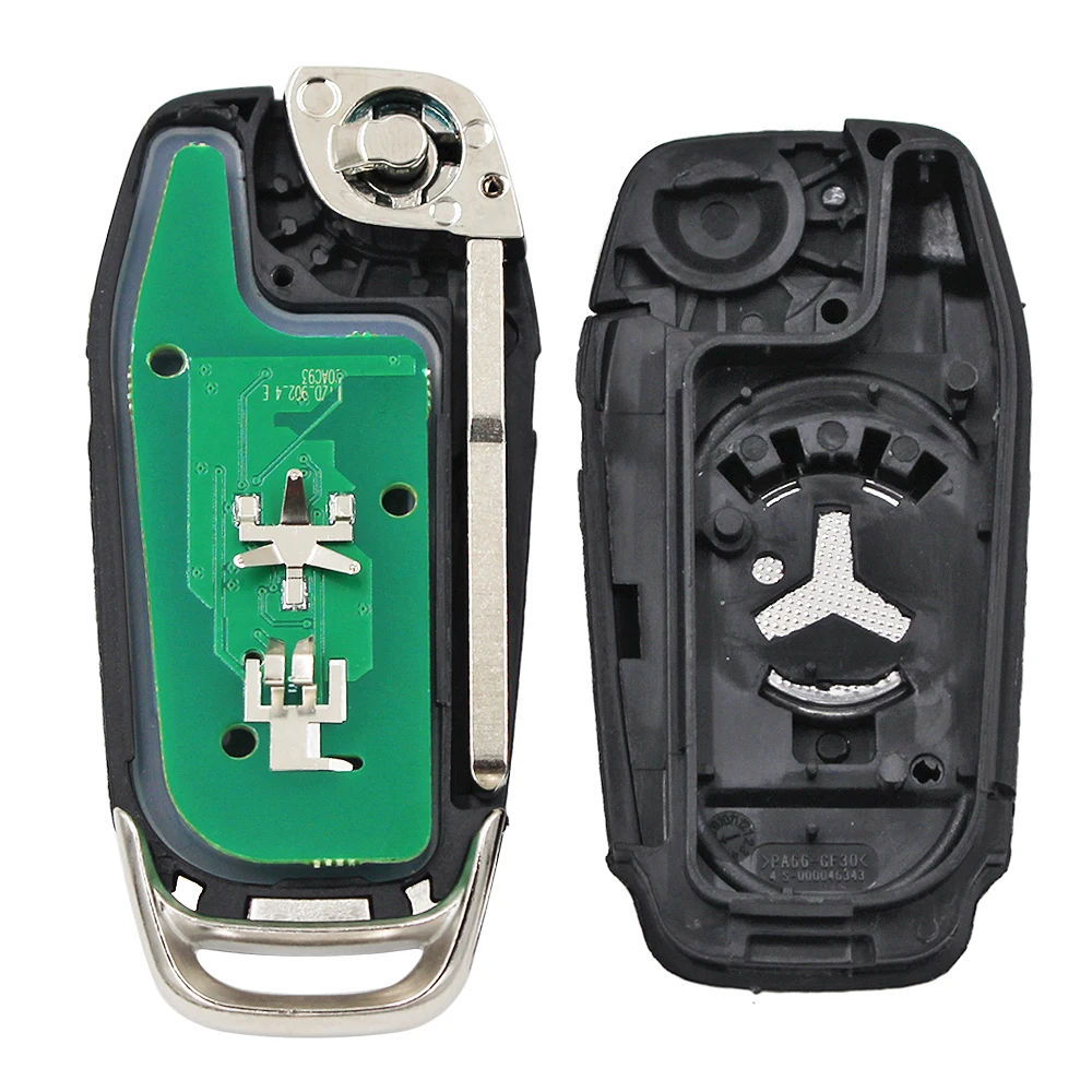 Car Remote Key Flip Remote Key FSK 902MHz PCF7945P/HITAG 49 Chip For Ford F150 F250 F350 F450 F550 Raptor Ranger Fusion FCC ID N5F-A08TDA HU101