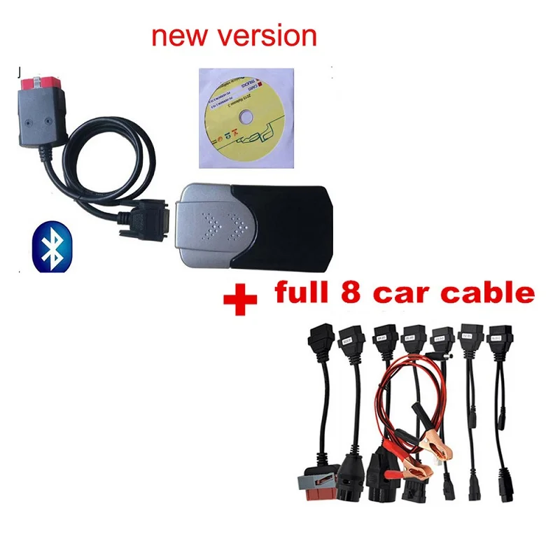 Goede Scanner Voor Delphis Nieuwe Vci Vd Ds150e Cdp Pro Plus Obd2 Obdii Bluetooth Software Cd Cars Vrachtwagens Mvd Diagnostic Tool voor Autocome