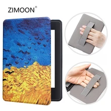 Для Amazon Kindle Paperwhite 4 чехол из искусственной кожи Флип Тонкий Смарт-Чехол ручной чехол для нового Kindle Paperwhite 10го поколения