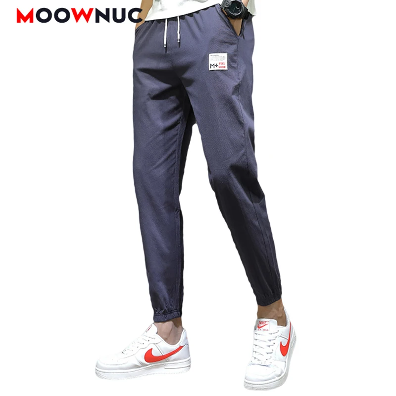 

Male Trousers Joggers 2020 Ankle-Length Sweatpant Casual Spring Men's Pants Streetwear Fit Hombre Fashion Hip Hop MOOWNUC