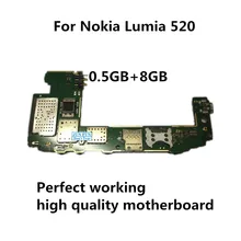 Полная работа разблокирована используется для Nokia Lumia 520 0,5 GB+ 8GB Материнская плата логическая материнская плата MB Plate