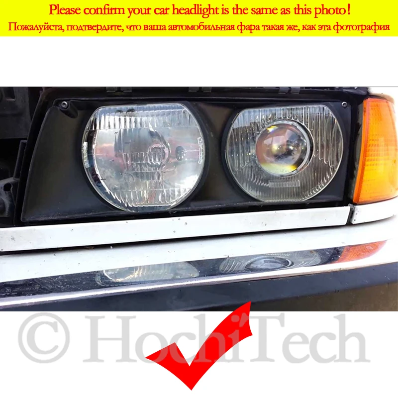 Kit Angel Eyes CCFL Nero Per BMW E36, E46, E53, E83 - Inverter E Lampade 12V Ricambio - Foto 6