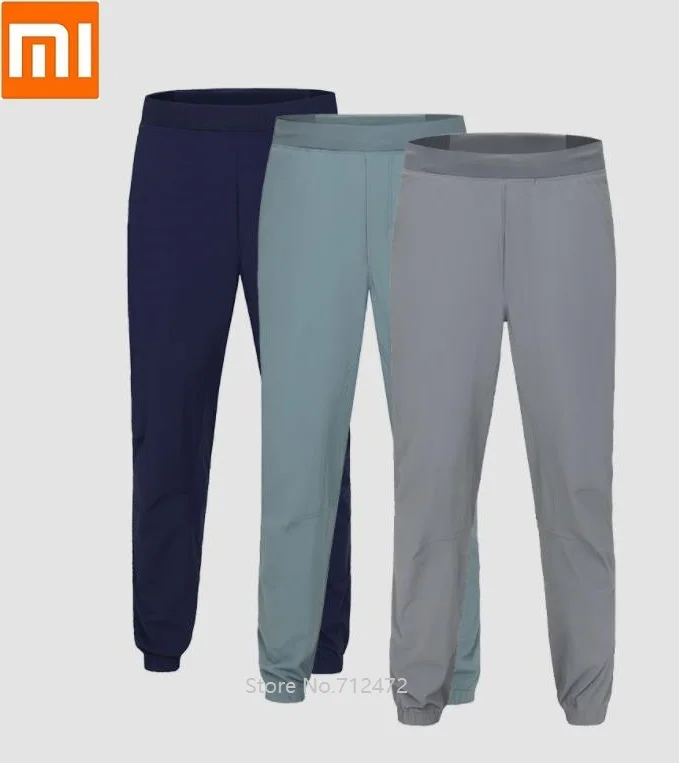 Xiaomi AMAZFIT четырехсторонняя бомба спортивные брюки мужские быстросохнущие тепловыделение Брюки Фитнес Бег Свободные спортивные брюки