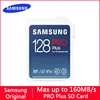SAMSUNG PRO Plus Memory SD Card 128GB Flash Memory Card 64gb 256gb to 160MB/S High Speed CF Cards 32gb Full HD Video For Camera