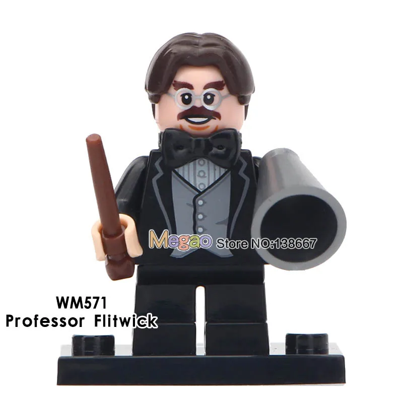 50 pcs/lot Fantastic Beasts Luna Trelawney Dumbledore Mad-Eye Moody Codric Model Building Blocks Kids Toys