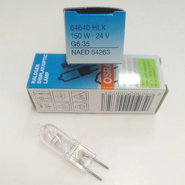 

OSRAM 64640 24V150W G6.35 HALOGEN PROJECTOR LAMP