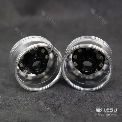 Металлический LESU переднее колесо ступицы подшипника RC 1/14 тягач Tmy самосвал
