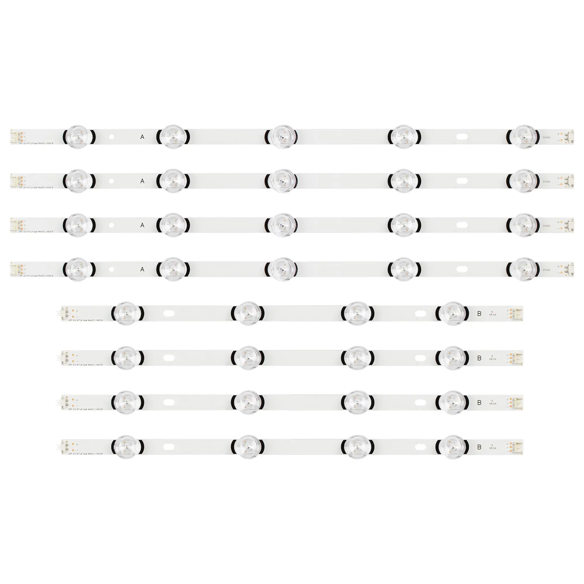 LED Backlight strip For LG innotek DRT 3.0 47&quot 6916L-1948A 6916L-1949A 6916L-1961A 6916L-1962A LG47LY340C LG47GB651C | Электроника