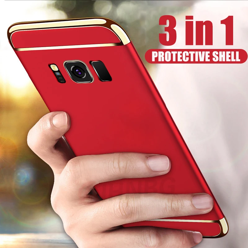 Роскошный защитный чехол для Samsung Galaxy S8 S9 S10 Plus Note 8 9 10 Pro A10 A20 A30 A40 A50 A70 PC жесткий