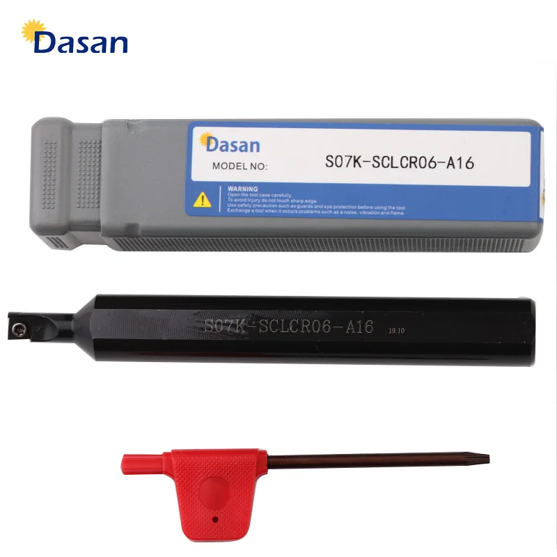 

S07K SCLCR06 A16 Internal Boring Bar Tool Holder S08K S10K S12M sclcr Screw Lathe Cutter for CCMT0602 CCGT06