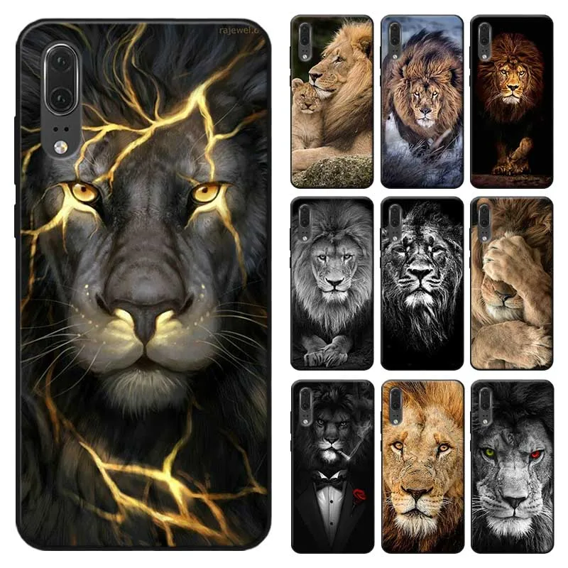 Для huawei mate 30 pro p20 p30 20 lite Мягкий силиконовый чехол для телефона Cool Lion Alpha Male Cub animal |