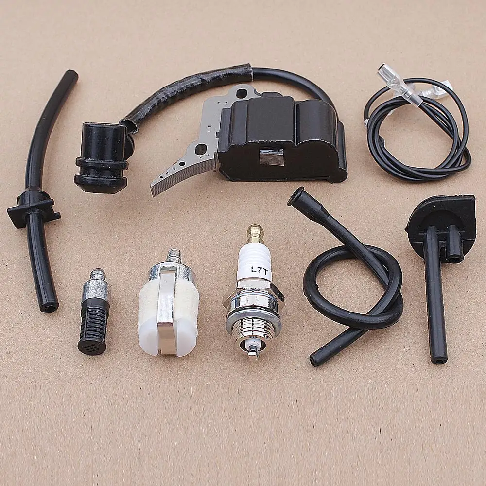 Kit Bobina Accensione Per Motosega Cinese 2500 25cc | Compatibile Con Zenoah G2500, Timberpro, Lawnflite | Include Candela