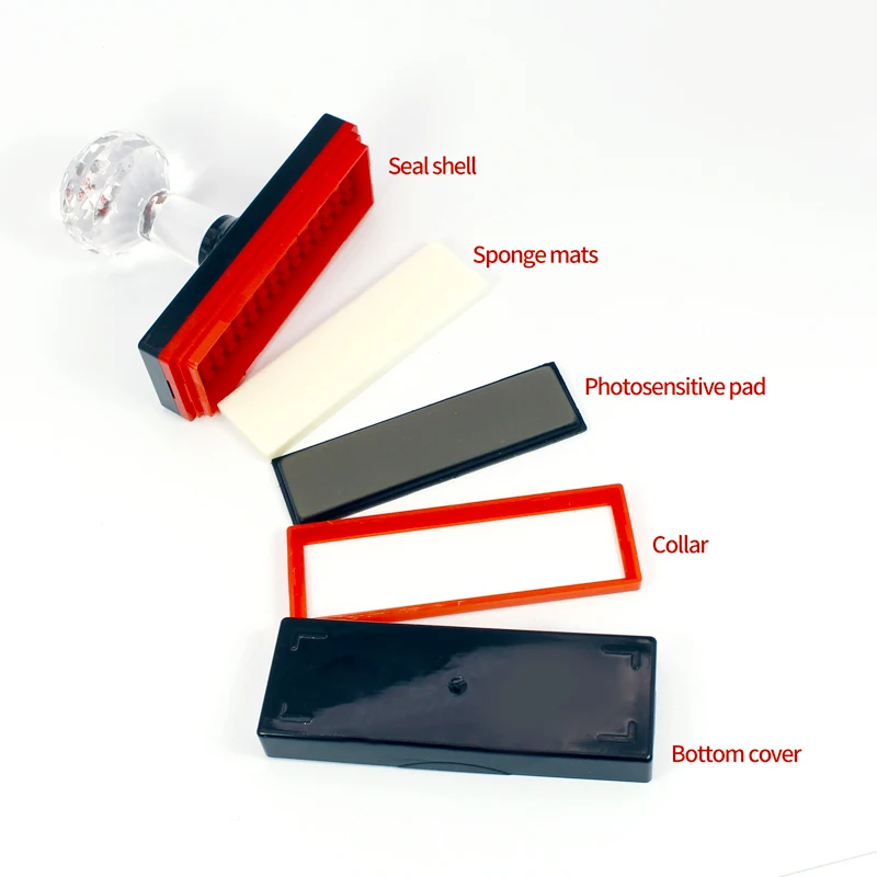 15*70mm Professional Rectangular Photosensitive Stamp,Personal Seal,Wedding Stamp