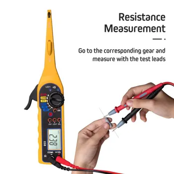 

Car Circuit Tester Digital Display Multimeter Auto Circuit Fault Diagnostic Circuit Maintenance Detection Tools