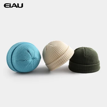 

Winter Skullcap Beanies For Adults Women Men Short Melon Caps Autumn Winter Keep Warmer Acrylic Unisex Casual Skullcap Bonnet