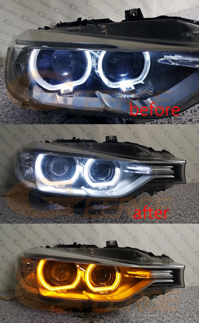 For BMW E36 E38 E39 Z3 A/W Switchback DTM M4 Style Led Angel