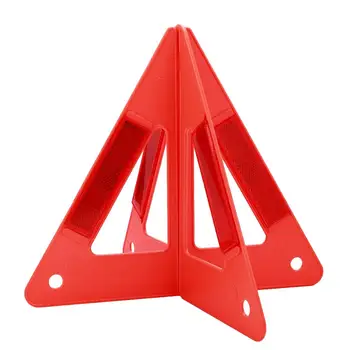 

1 Set Portable Car Emergency Breakdown Triangle Sign Reflective Warning Safety Road Stop Sign Breakdown Warning Sign