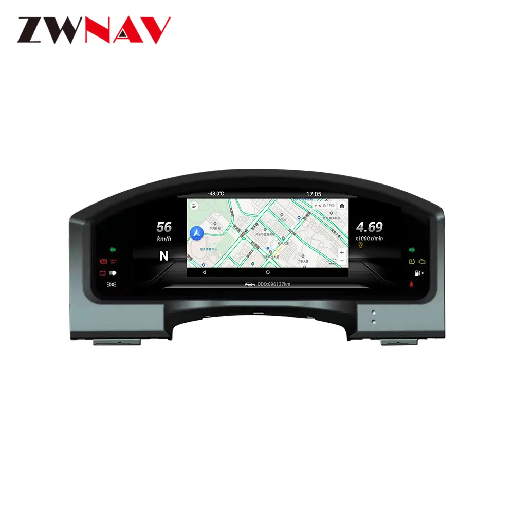 

12.3 "LCD Android 7 Car Instrument Dashboard Display Head Unit GPS Navigation For TOYOTA LAND CRUISER Prado 2010-2019 Multimedia