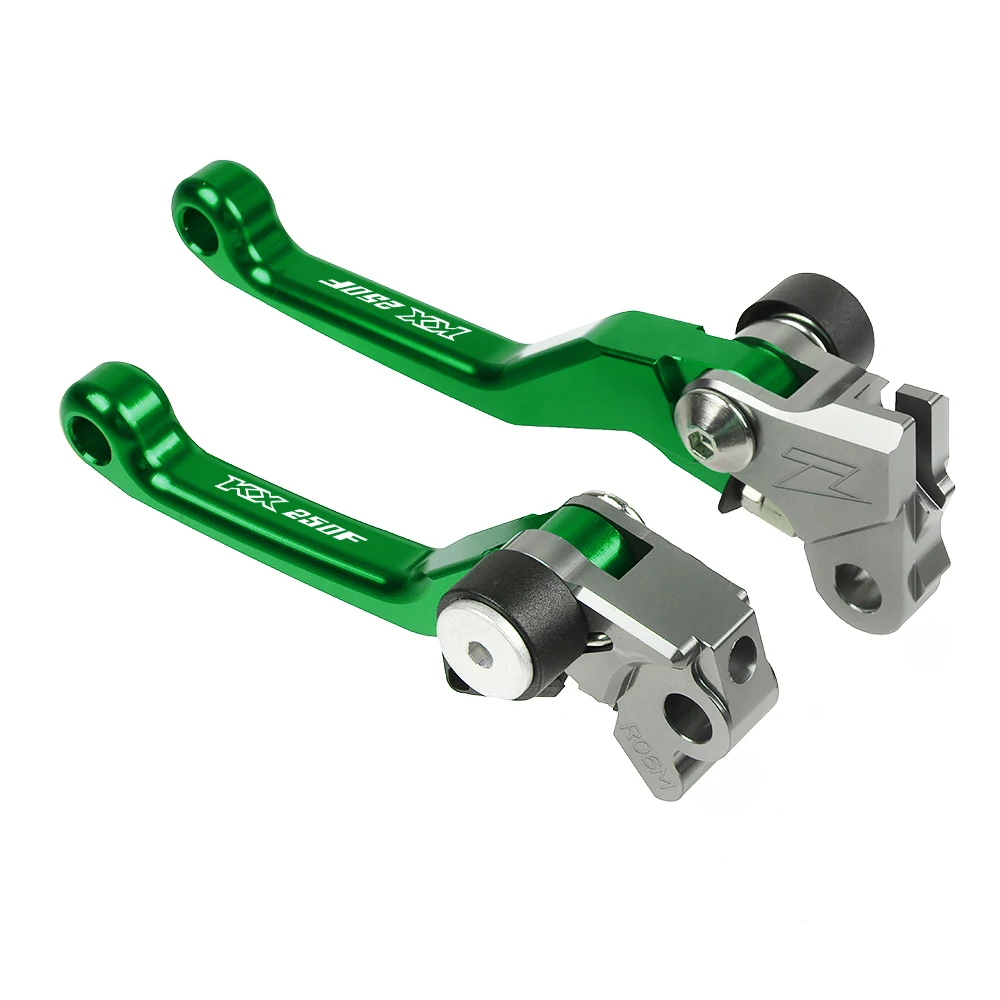 Мотоциклетные сводные складные сцепные рычаги для Kawasaki KX250F KX 250F KX250 F 2005-2012 2011 2010 2009 Байк мотокросс