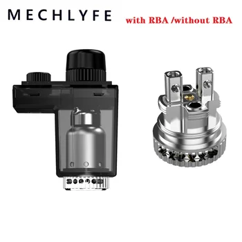 

NEW Original MECHLYFE Ratel XS Replacement Cartridge 5.5ml Capacity with/without RBA Dual Coil Deck for MECHLYFE Ratel XS kit