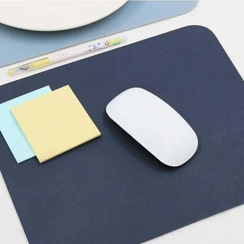 

Pu Leather Solid Color Mouse Pad Multi-Specification Small Square Simple Gift