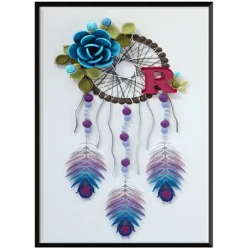 

Diamond Painting Cross Stitch Dreamcatcher Pattern DIY Art Decoration for Home BDF99