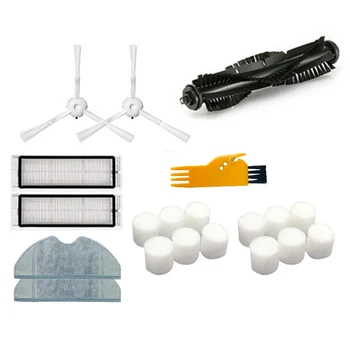 

Washable Main Brush Side Brush Hepa Filter Mop Cloth Robot Vacuum Cleaner er Replacement Parts for 360 S5 S7 Robot