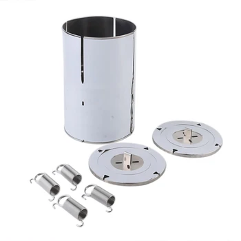 

Stainless Steel Ham Press Maker Round Shape 3 Layers Boiled Ham Pressing Machine Seafood Meat Poultry Tools Party