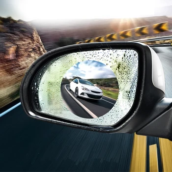 

2Pcs Car Rear Mirror Protective Film Anti Fog Window Clear Rainproof Rear View Mirror Protective Soft Film for BMW M car styling